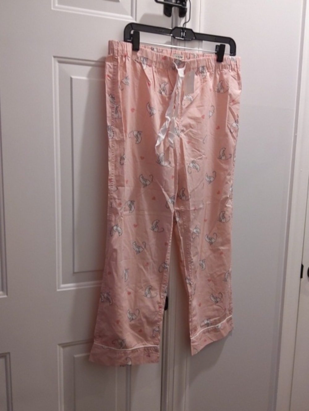 J. CREW💥New💥Pink Cat & Heart Pajama Pants